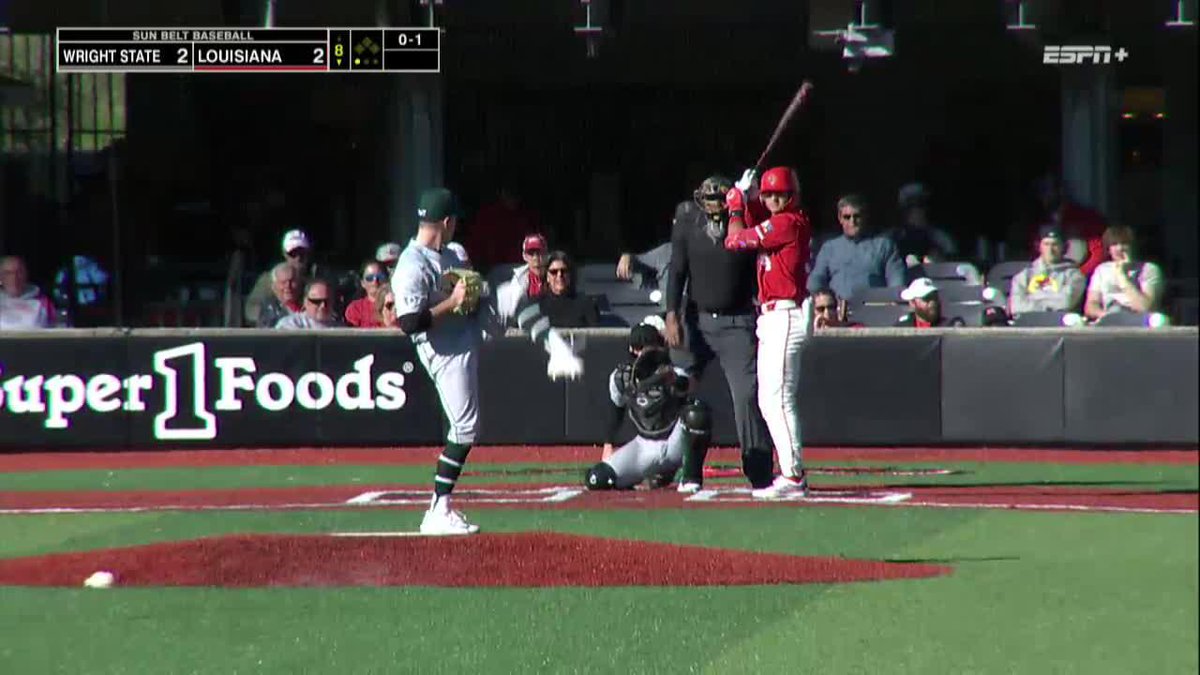 Yuhasz breaks the tie! 📺 📻 📊 #GeauxCajuns
