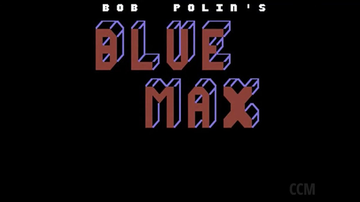 Did you play BLUE MAX on your #Commodore64?