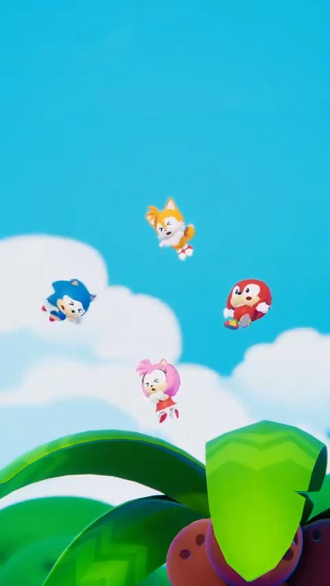 キュートなソニックたちが送るショートアニメ🥰 『SONIC & FRIENDS』新エピソードが公開📺 エッグマンに小さくされちゃった4人⚡️ このピンチ、どうする!?😮 ▼セガ公式TikTokをCheck☑️ #ソニフレ #ソニック
