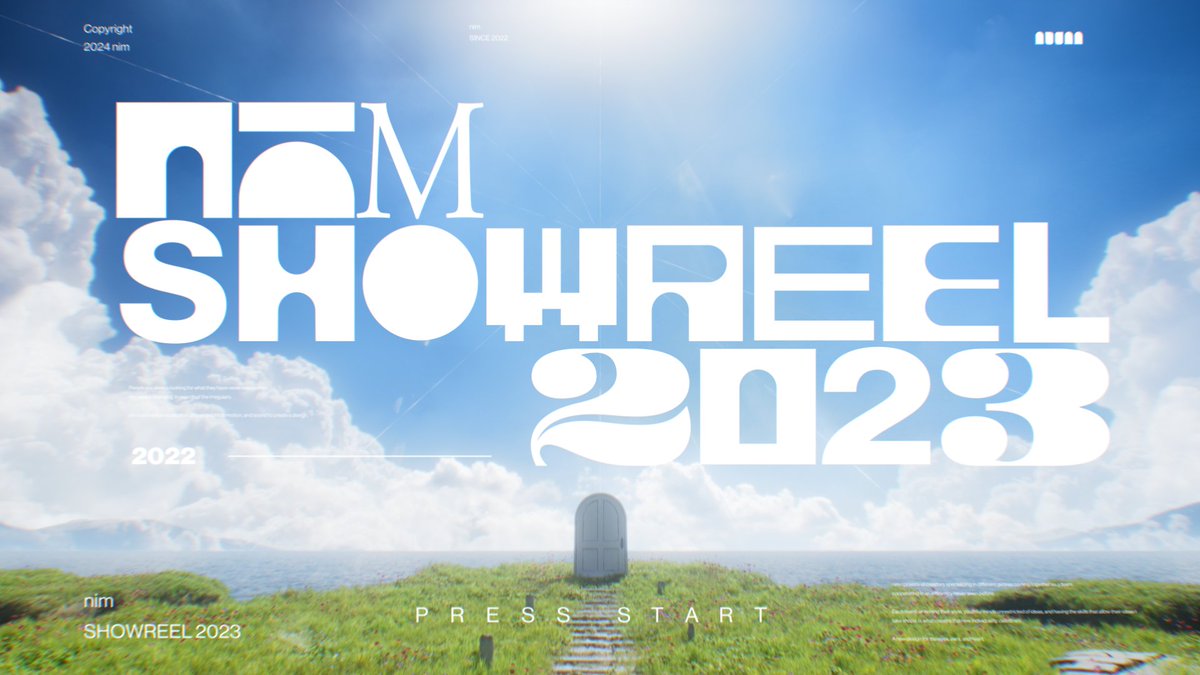 [NEW ANNOUNCEMENT📢] nim Showreel 2023を公開しました。 We are thrilled to release nim Showreel 2023.