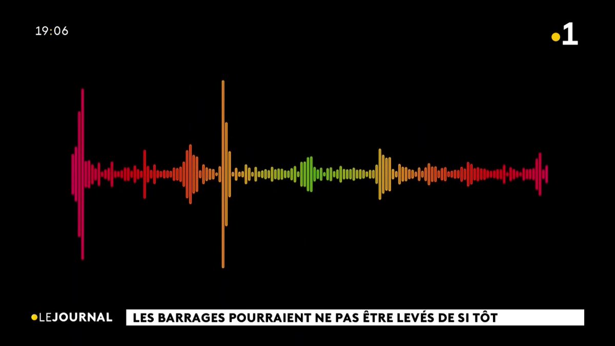 Les barrages pourraient ne pas être levés de si tôt