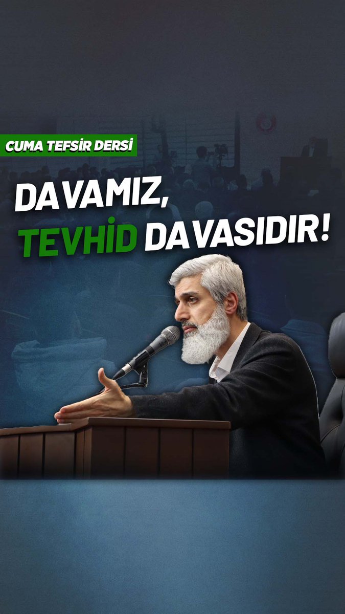 Furkan Hareketinin amacı Allah'ın dünyasında Allah'ın dediğinin olmasıdır, Tevhiddir.