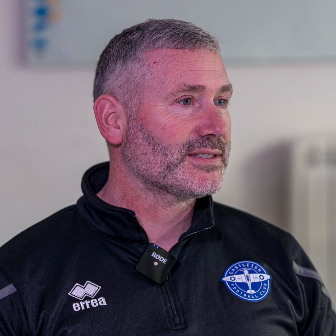🗣️ "I like to have the football, I like energy, and I like to play a brand of football that is exciting and gets the fans wanting to watch the game." Watch Kelvin's first interview after joining the #Spitfires! 🎥👇