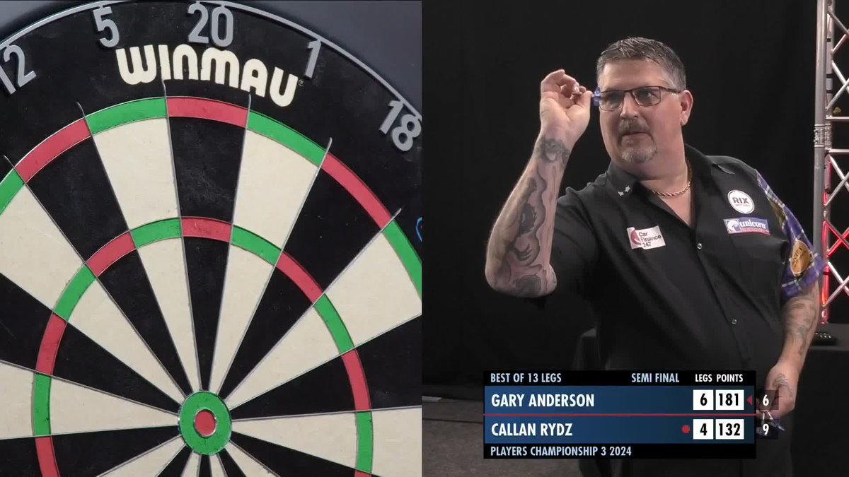 ANDO INTO THE FINAL! Another outstanding display from Gary Anderson! The Flying Scotsman averages 111.71 in a 7-4 win over Callan Rydz to reach the final! 📺 📋 #PC3