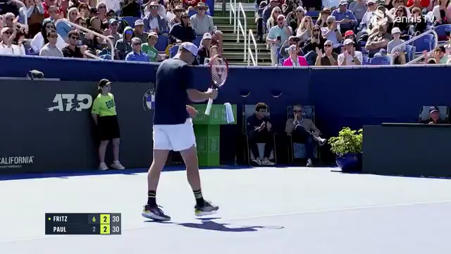 This forehand had some serious HEAT behind it ❤️🔥 Delray Beach Open | #DBOpen | Tommy Paul