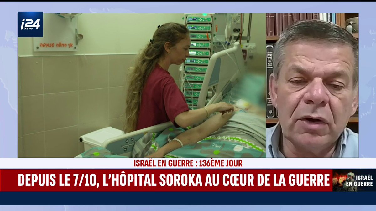 « Aucun hĂŽpital occidental nâa vĂ©cu ce que nous avons traversĂ© le 7 octobre. Une telle quantitĂ© de blessĂ©s Ă un rythme aussi dense et en si peu de temps, câest du jamais vu » Docteur Dan Schwartzfucks, directeur adjoint de lâhĂŽpital Soroka