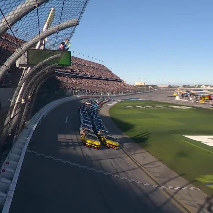 No more waiting. No more talking. The #DAYTONA500 is here, and it's GREEN on FOX!