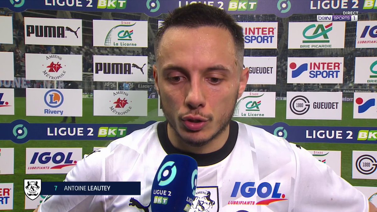 [📺LIVE] ⚽️ #MaxiLigue2 🎙️ Antoine Leautey (Amiens SC) : "On doit tuer le match, c'est pas normal"