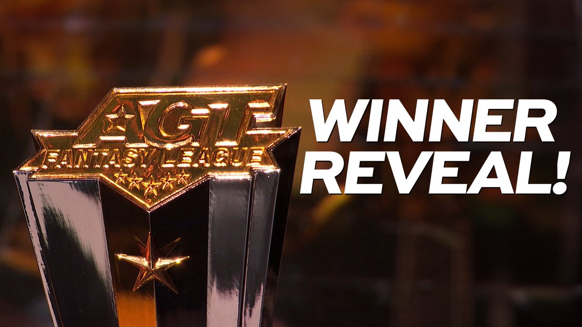 🚨 SPOILER 🚨 The winner of AGT: Fantasy League is....