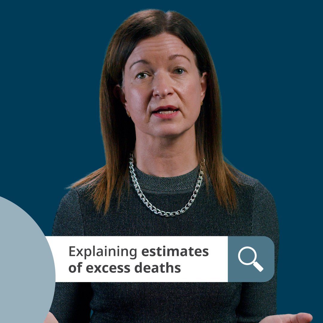 We've led the development of a new method for estimating the number of excess deaths across UK countries. Julie Stanborough talks us through the data released today and how this new method will give us a better understanding in this complex area ➡️