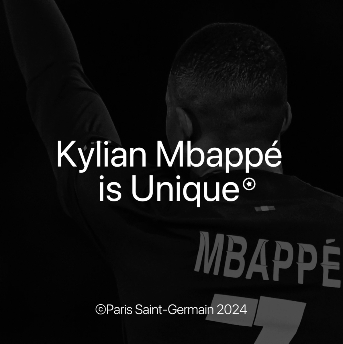 Kylian Mbappé is 𝐔𝐧𝐢𝐪𝐮𝐞. ✨ Kylian Mbappé, one of the best players in the world and @PSG_Inside forward, is now available on our Marketplace! Get ready for his 1st ever 3D Unique Card ⤵️