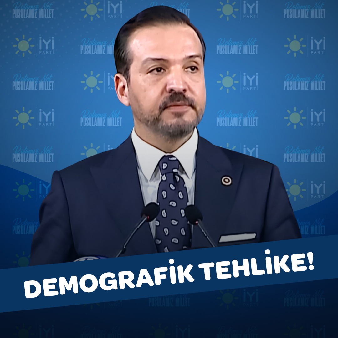 Ülkemizde genç nüfusumuz azalırken dış göç de artıyor. Tablo böyleyken bir taraftan da iktidar, sığınmacılar konusundaki yanlışlarıyla demografimizi olumsuz etkilemeye devam ediyor. Ancak İYİ Parti olarak biz; Ülkemizin sığınmacı deposu yapılmasına izin vermeyeceğiz!