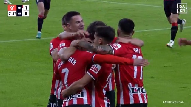 🎶 Todos sienten mucho miedo si le ven aparecer 🎶 Te lo canta en Euskera Julen Axpe 🔊 Berenguer marca al ritmo de... ¡SHIN CHAN! 😆 ¡Qué grande! Athletic Club #LALIGAenDAZN ⚽