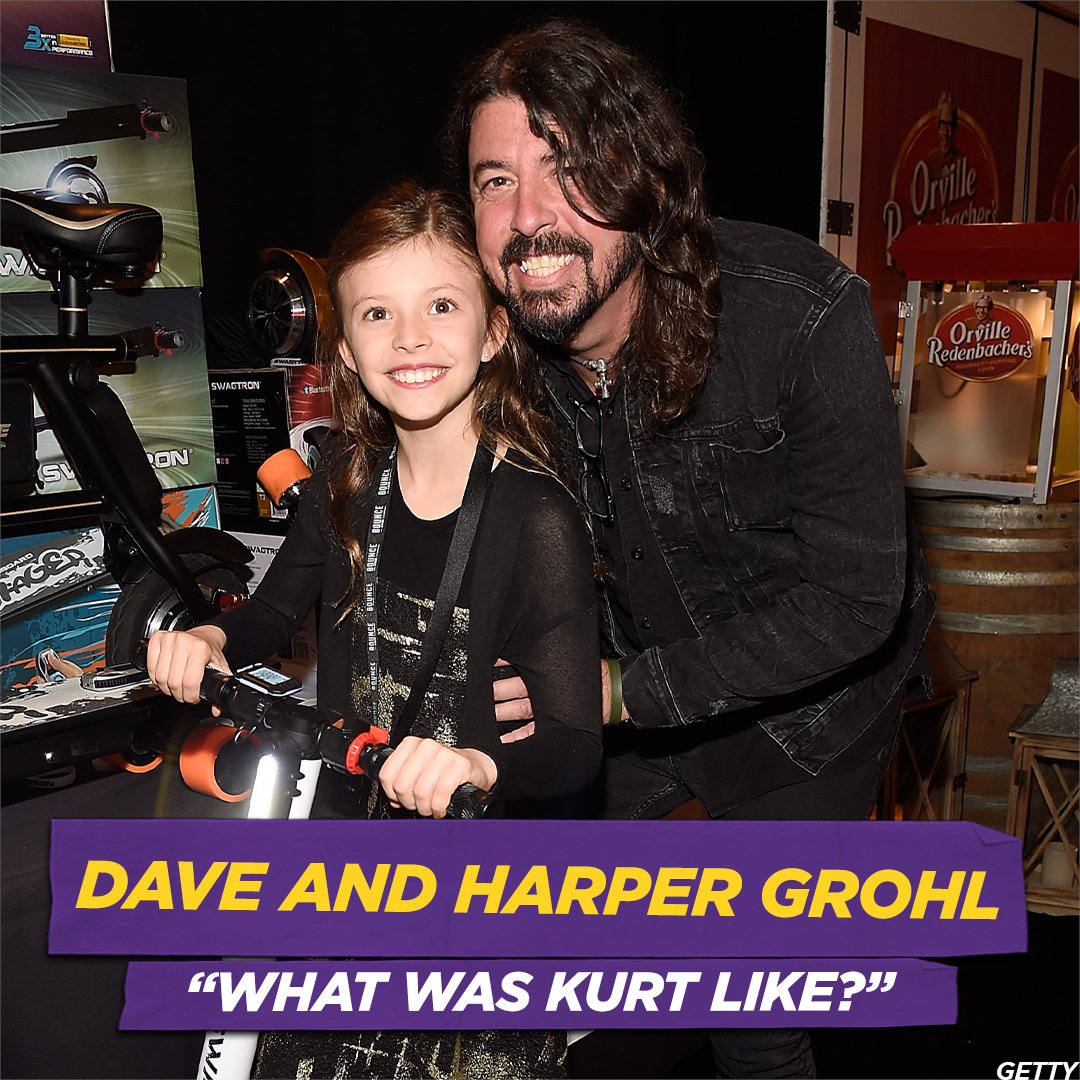 "What was Kurt like?" 💜 On Kurt Cobain's birthday, we remember him with Dave Grohl's beautiful story about when his daughter Harper asked her dad what his friend Kurt was like...