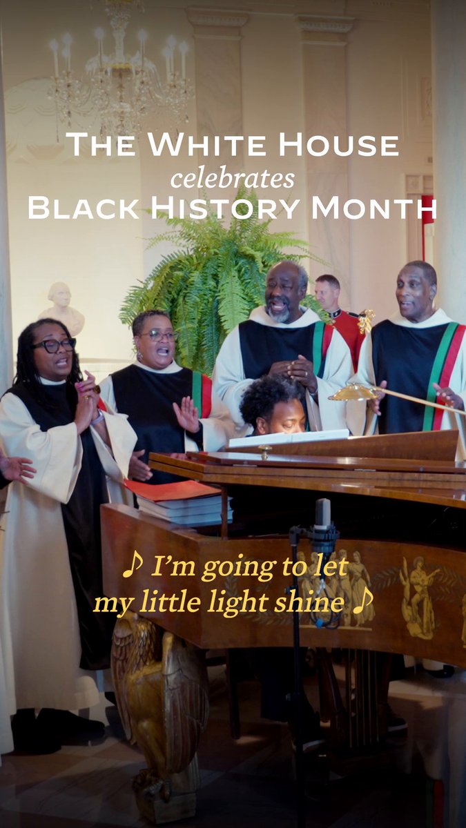 Because of Black Americans and the ancestors that came before you, we're making progress building a democracy that recognizes the inherent dignity of all of us. That's something worth celebration this Black History Month.