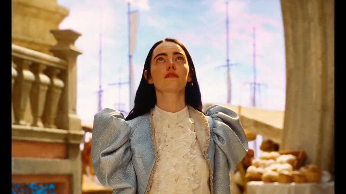 THR Exclusive: A behind-the-scenes breakdown of the costumes for @SearchlightPics #PoorThingsFilm starring Emma Stone with #Oscar-nominated costume designer Holly Waddington