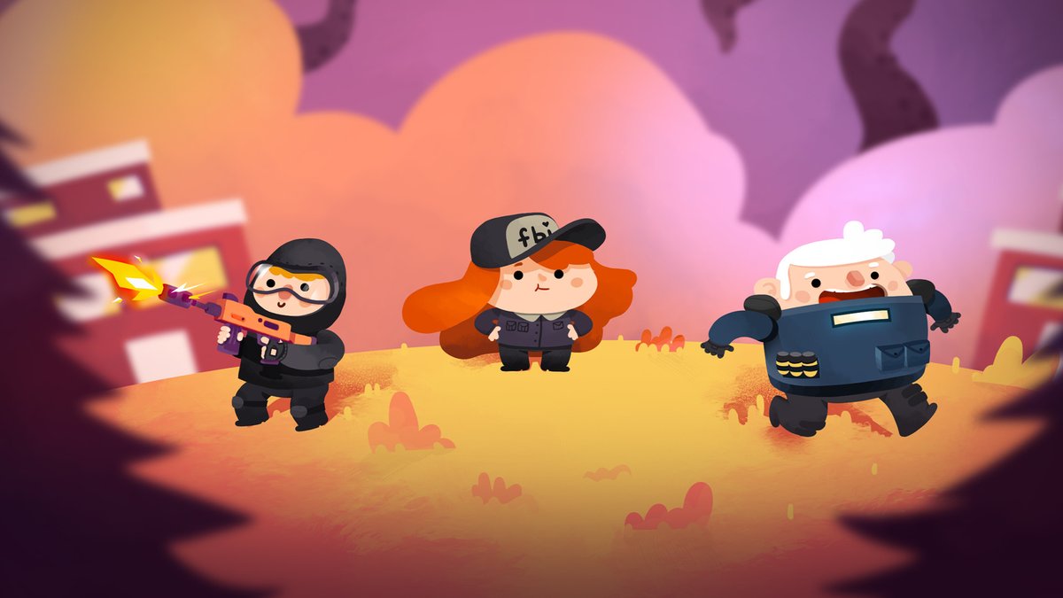 It's Rainbow Six but SMOL 🥹 Only available on Netflix Games. Download today through the Netflix mobile app! 🔗:
