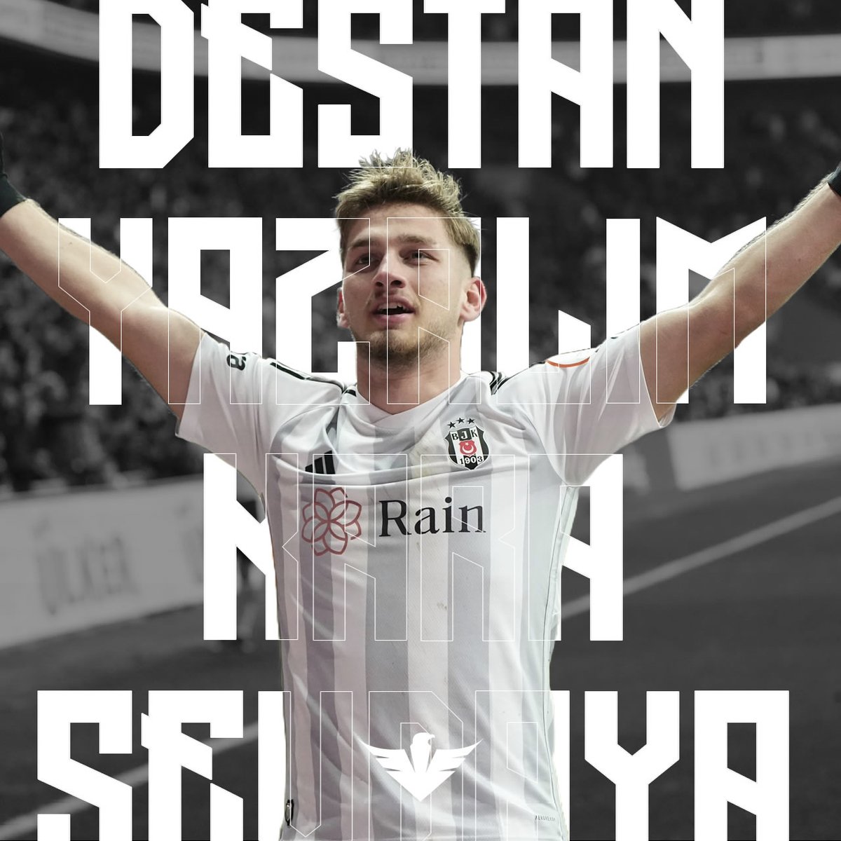 Destan yazalım kara sevdaya, İbret olsun aşkımız tüm dünyaya. 🦅 Semih Kılıçsoy