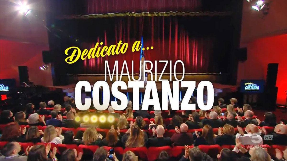 Bellissimo questo inizio. ♥️ #DedicatoaMaurizioCostanzo