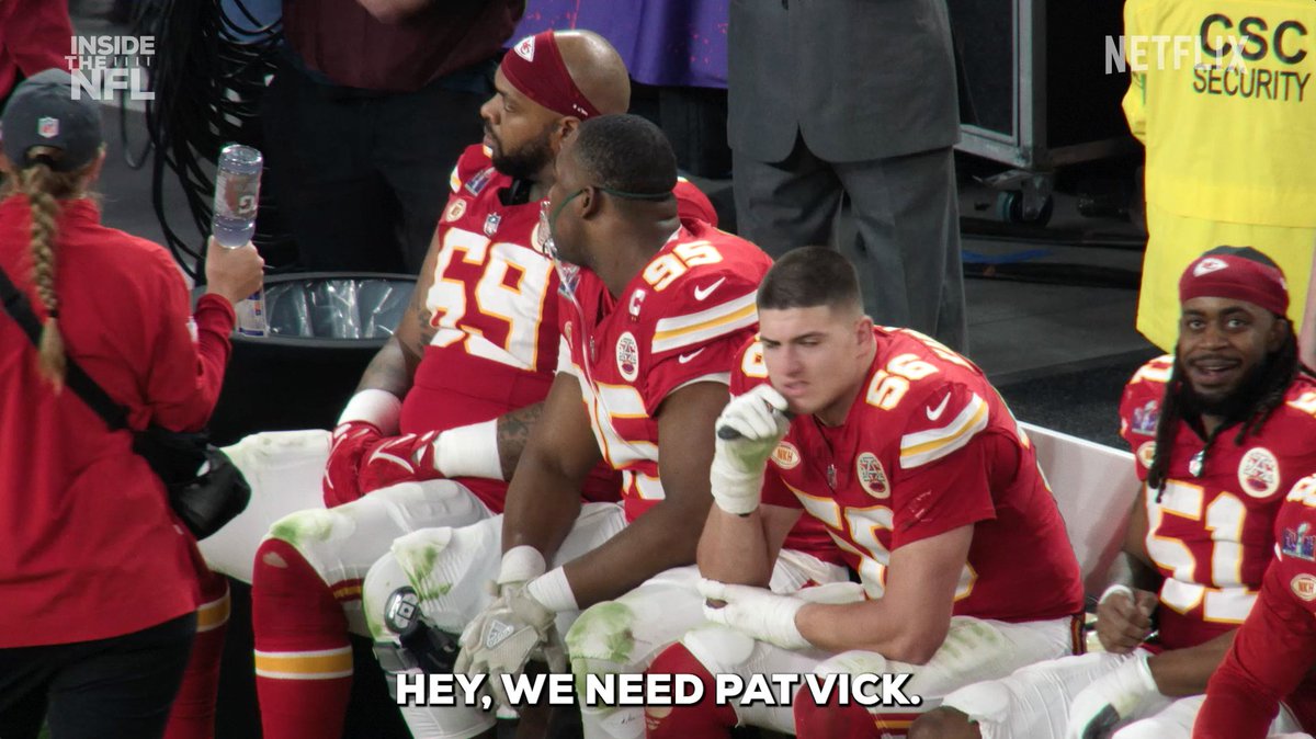 “Hey, we need Pat Vick.” Chris Jones relied on Patrick Mahomes II to channel his inner Michael Vick 🏃‍♂️💨 @InsideTheNFL now streaming on Netflix