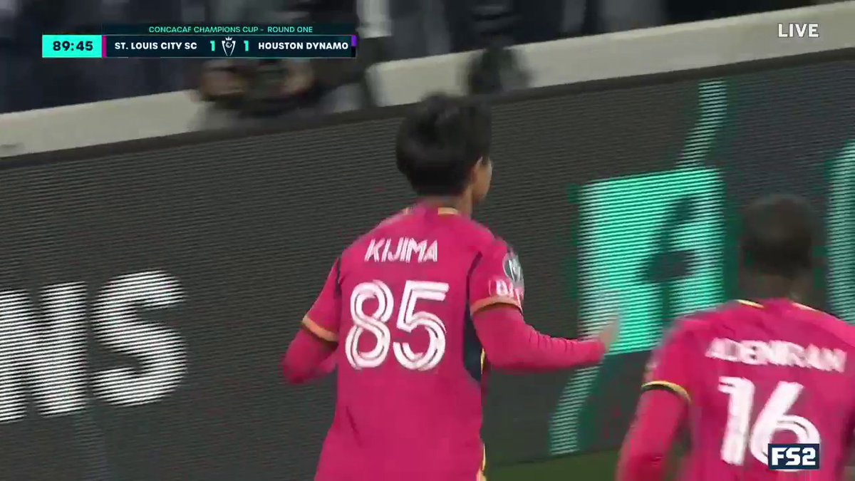 HOSEI KIJIMA 🔥 St Louis CITY SC lead 2-1.