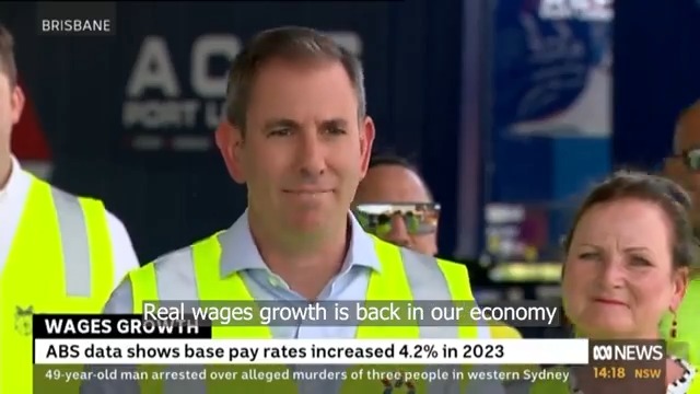 Today is an important day for workers in this country; real wages growth is back, sooner than expected. This and our tax cuts mean more Australians earning more and keeping more of what they earn. Australian Labor #auspol #ausecon