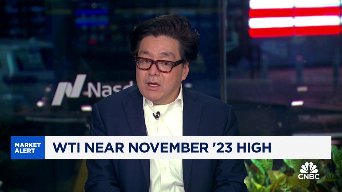 Tom Lee says #bitcoin is sound money and shares his price predictions.