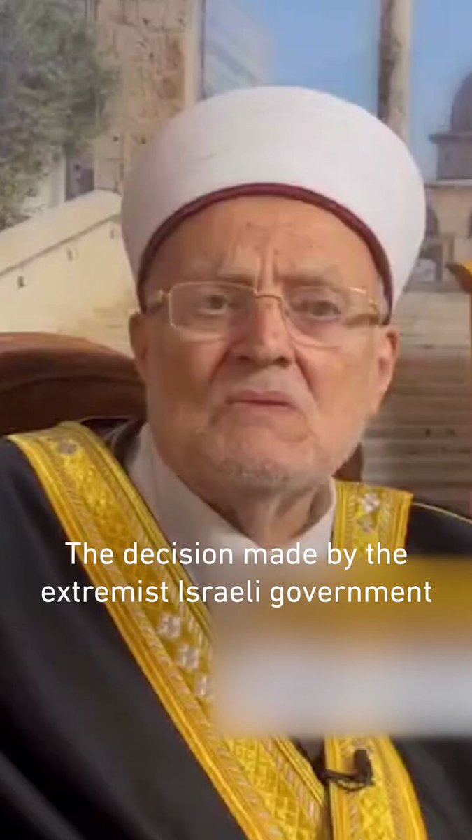 🇵🇸🇮🇱 Al-Aqsa mosque is a holy place to Muslims, not Jews, yet the Israelis constantly prevent Palestinian worshippers from entering it. For those who have kept up with Palestine - Israel for a while, you'd know what Israel does to Palestinian worshippers every Ramadan. Ramadan is next month and whenever this time of the year rolls around, Israel: - Prevents worshippers from entering Al-Aqsa. - Attacks worshippers inside or outside the mosque. - Sends Israeli forces to prevent Palestinians from entering the mosque. This usually happens during the night as Muslims perform an extra nightly prayer during Ramadan. They have done this year after year, and it always results in many people being injured, and in some cases, dying. Now, just before Ramadan, Israel wants to ban worshippers from Al-Aqsa mosque. This is no coincidence as it happens every year, but given the extent of Israeli aggression in Gaza (which is starting to extend a lot towards Lebanon), I would not be surprized if the violence Israel inflicts upon Palestinian worshippers increases severely this Ramadan. Also, when people like Javier Milei get the Israelis riled up about a 'Third Temple', it's not exactly helpful to the situation. It's important that people keep an eye on Israel's actions during Ramadan this year, and more precisely there decisions in regards to Al-Aqsa. If Israel oversteps their boundaries more than they already do, Al-Aqsa could be the trigger that causes a severe escalation in tensions in the Middle East.