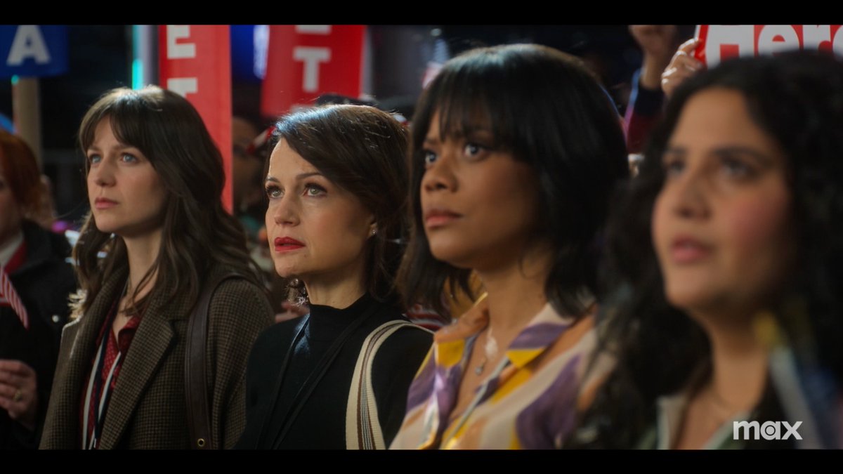 Work. Life. Unbalanced. #TheGirlsOntheBus, a new Max Original series from executive producers of The Flight Attendant, premieres March 14 on Max.