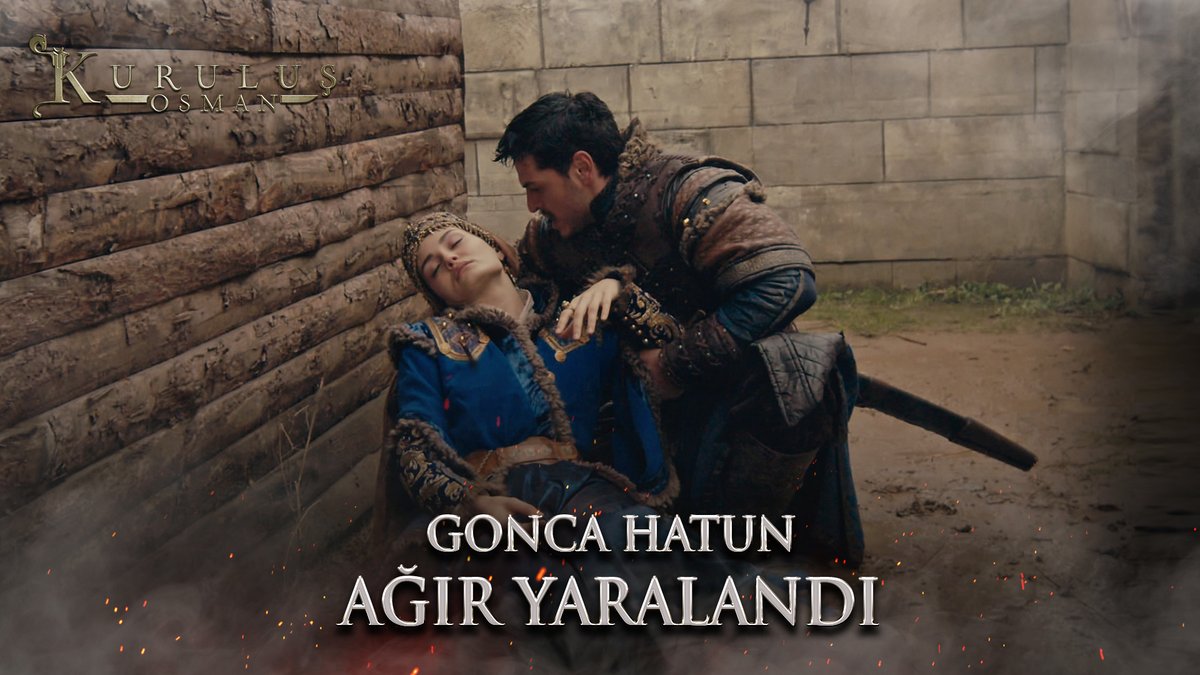 Gonca Hatun ağır yaralandı. "Ceylan gözlüm iyi olacaksın!" #KuruluşOsman atv