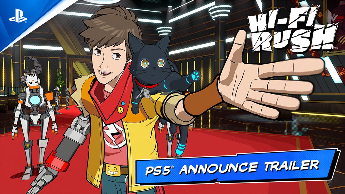 Chai's got a whole new venue to play: Hi-Fi RUSH arrives on PS5 March 19 at 12AM UTC/8PM ET!