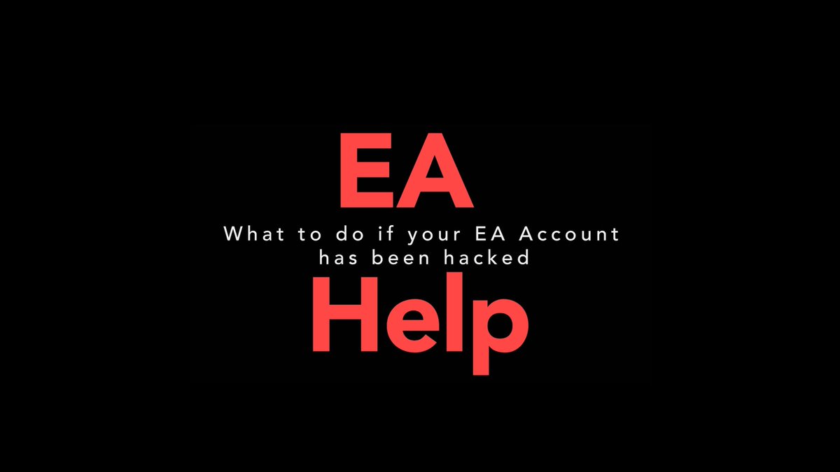 If you think someone might have hacked your EA Account, here's what you can do secure it ๐