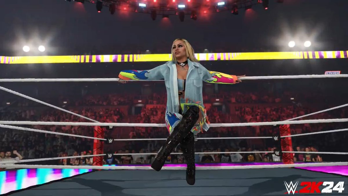 You Only Liv Once LIV Morgan #FirstLook #WWE2K24