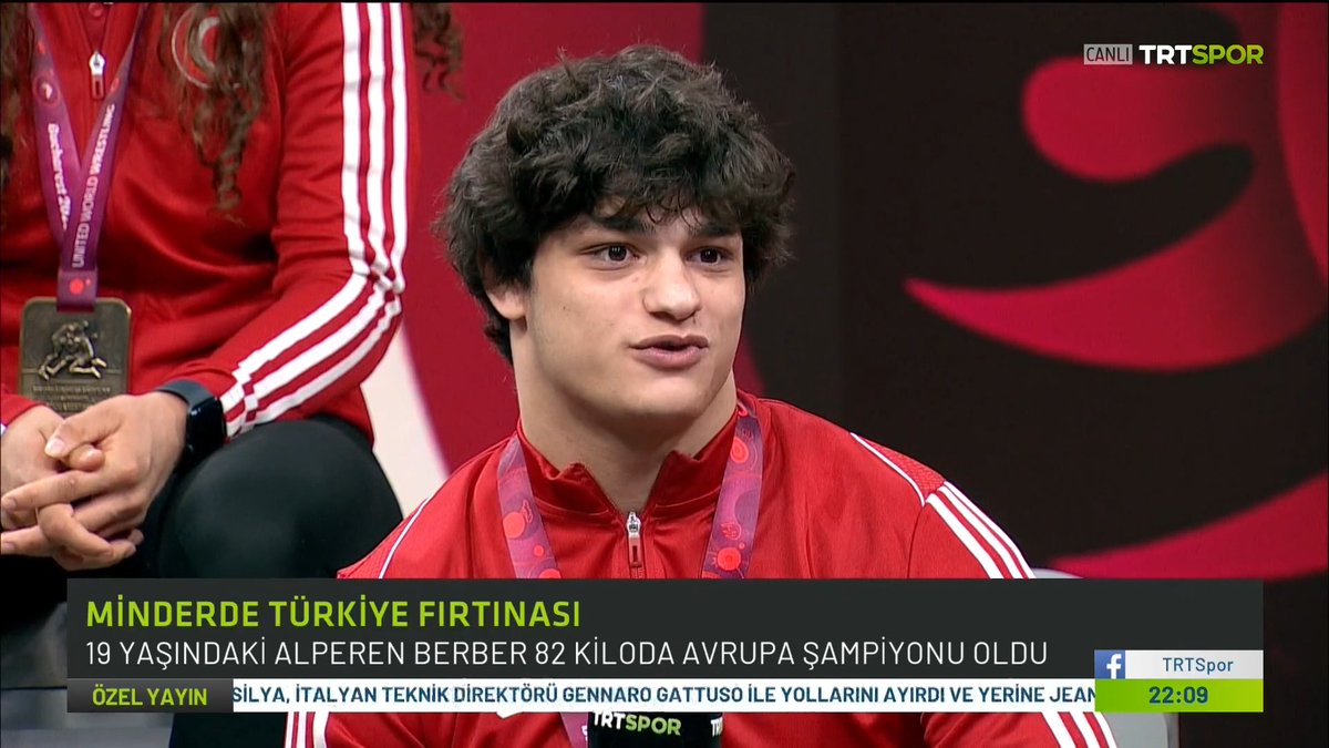 🗣️Alperen Berber: Taha ağabeyin ve Rıza ağabeyin rekorlarını egale etmek istiyorum. Bir de Yaşar Doğu benim idolüm. Samsun’un yeni Yaşar Doğu’su olmak istiyorum.