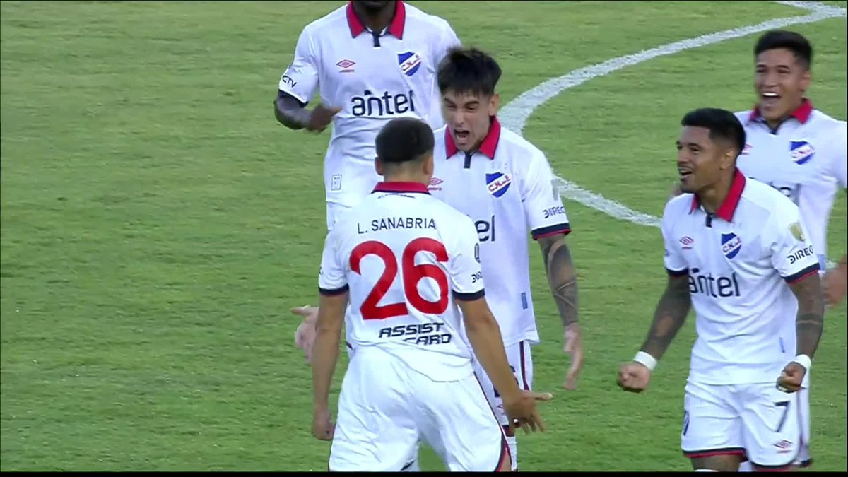 Nacional 🇺🇾 le rindió tributo al Barcelona de Guardiola. La definición para el 0-1 sobre Puerto Cabello 🇻🇪 fue de Lucas Sanabria.