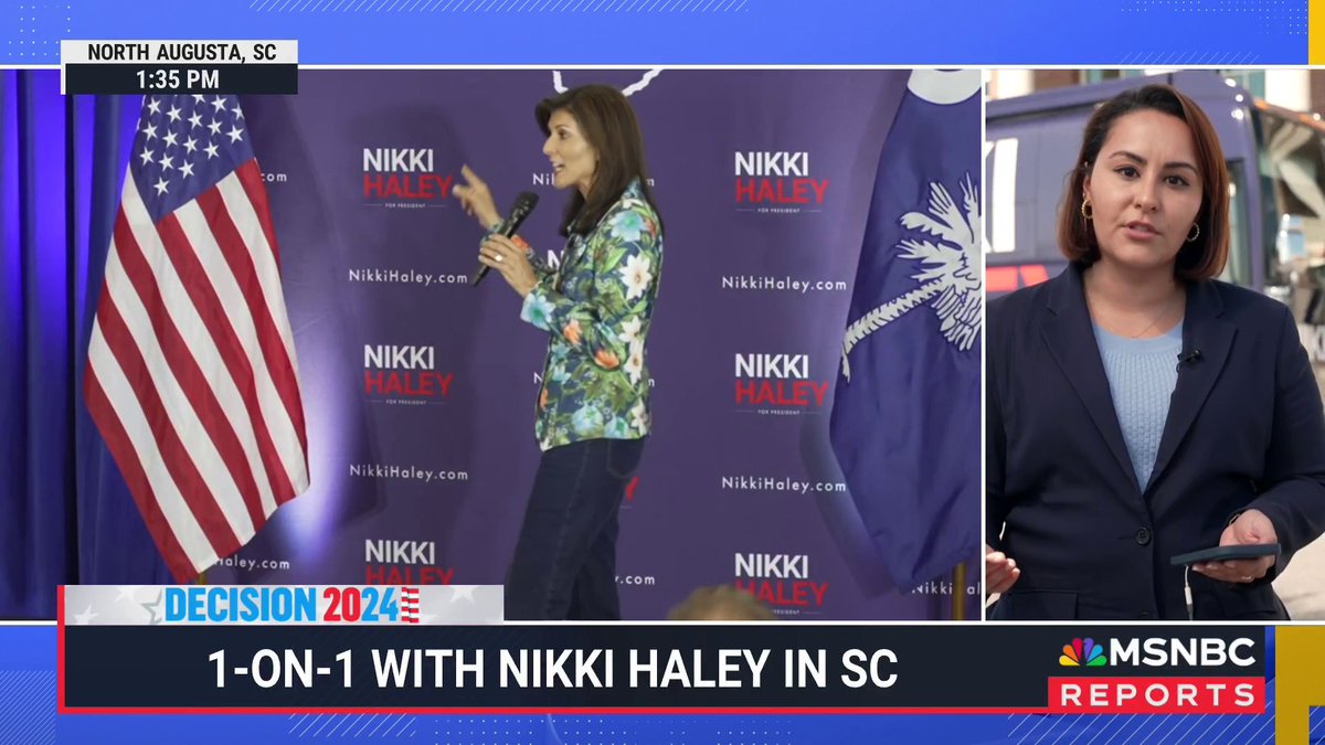 NEW: Former U.N. Ambassador Nikki Haley sides with Alabama Supreme Court on IVF ruling. During an exclusive NBC interview on Wednesday she said, “Embryos, to me, are babies.”