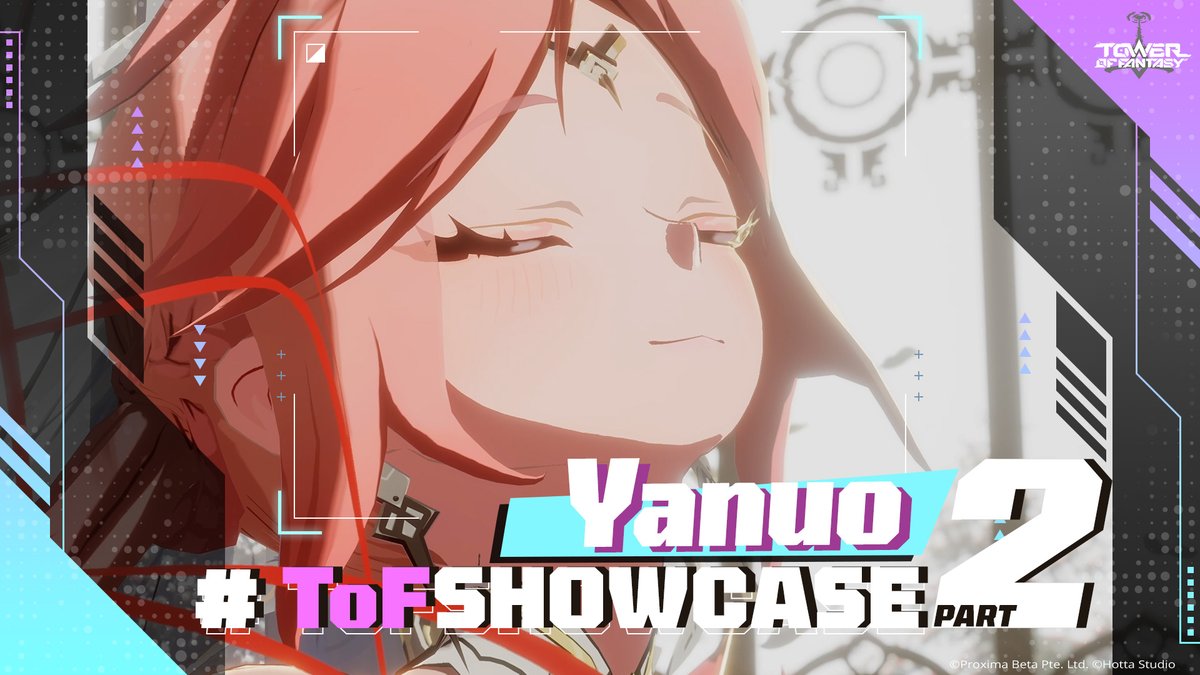 "Prey, run for your life." With her trusty weapon, Wicked, by her side, Yanuo doesn't let anything hold her back from her goals! Take a look at her firepower in part 2 of the Yanuo Showcase! 🎉 #Yanuo🎭 #Feb20 #TowerofFantasy