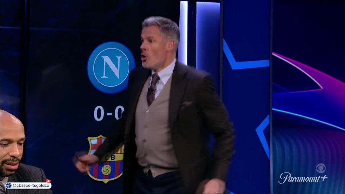 Jamie Carragher reactions to all goals in the Liverpool vs Luton game 😂