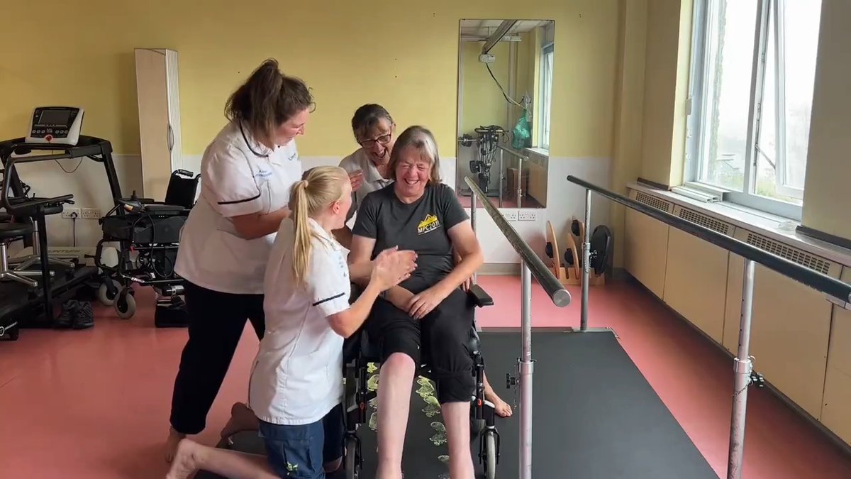 'When something catastrophic happens it’s important not to have to write off your life - rehab makes that possible' Jo's first steps after a stroke were captured for the #RightToRehab #RehabLegends campaign. So many others miss out. Help us end the postcode lottery.