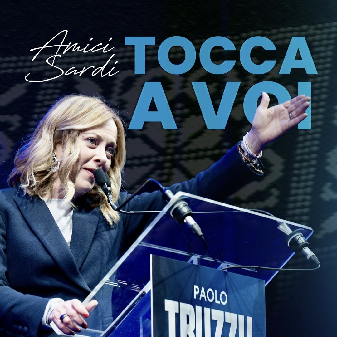 Amici sardi, ora sta a voi.