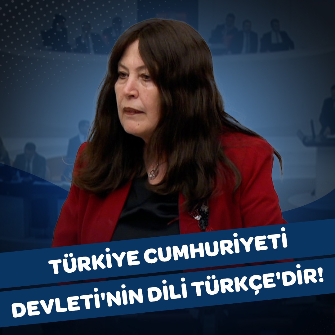 Türkçe; Türkiye Cumhuriyeti Devleti’nin sadece resmî bir dili değil, Türk vatandaşlarının da eğitim öğretim dilidir. Hiç durmadan ana dilde eğitimi dillendirenler bilsin ki; Ayrı millet olmak, ayrı devlet kurmak için altyapı hazırladığınızın farkındayız. Ama başaramazsınız!