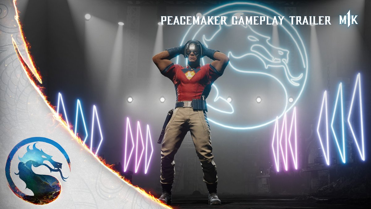 Eat peace, Motherfuckers! Peacemaker comes to #MK1 Early Access February 28, Full Release March 6. Janet Cage joins the Kameo roster later in March.