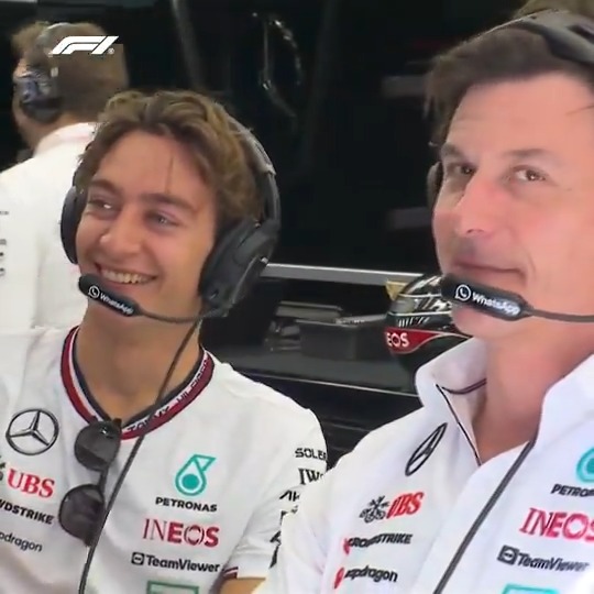 Toto Wolff 🤝 The Office 😆 #F1Testing #F1 Mercedes-AMG PETRONAS F1 Team