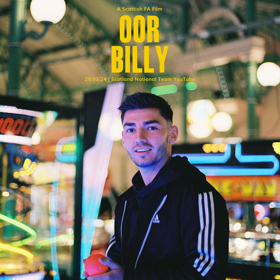 Oor Billy. Watch the full documentary on our YouTube channel - Thursday, 29 February.