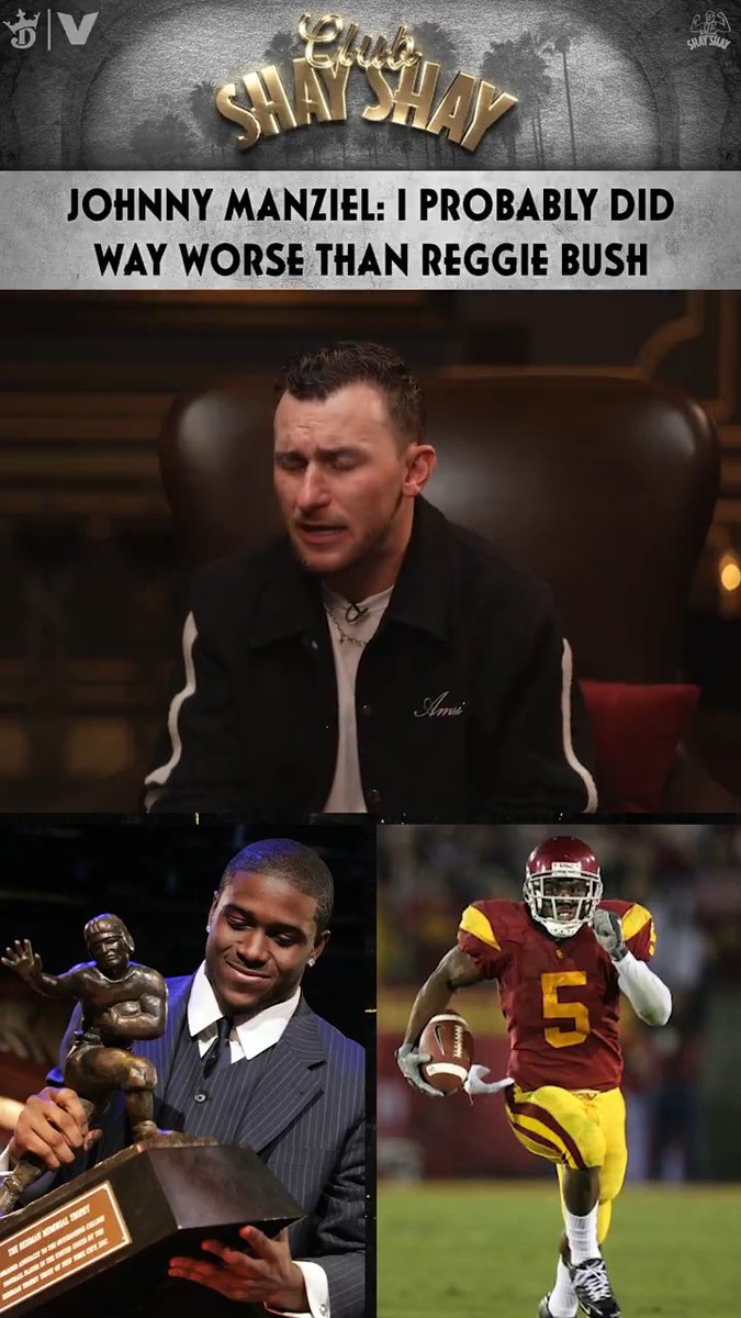 “Reggie Bush deserves to be on that stage with us every year. One of the best college football players to ever lace them up and a very, very good argument to be the best ever in college football.” - @jmanziel2