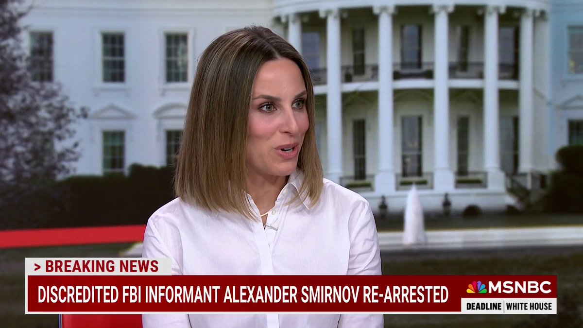 BREAKING: Alexander Smirnov, the former FBI informant who allegedly fed the bureau false information about President Joe Biden and his son, Hunter, during the 2020 presidential campaign has been re-arrested.