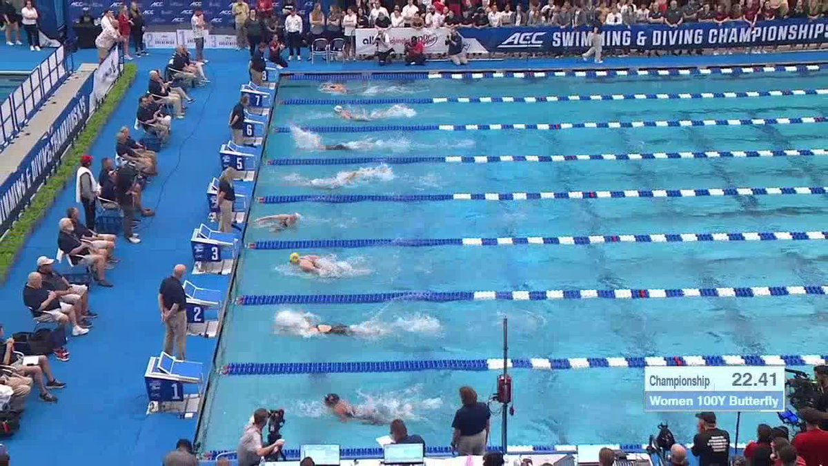 Gretchen Walsh is on another level right now 😅 She grabs another American Record, this time via a 48.25 in the 100 fly!