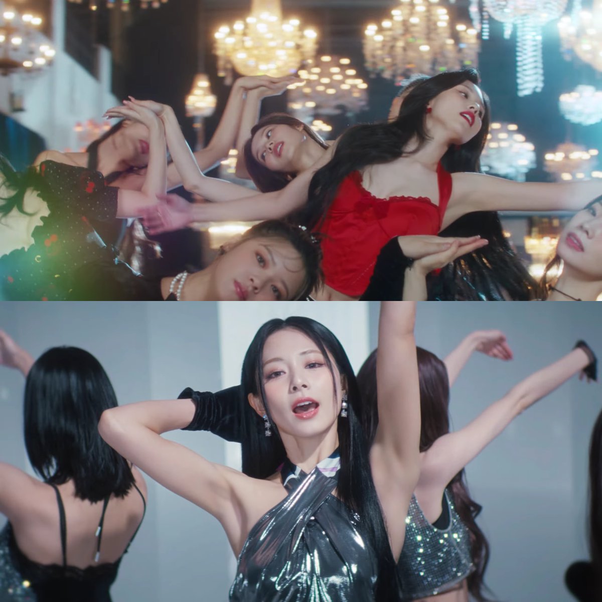 Mina and Tzuyu singing the same "your beat goes on and on" line I LOVE THIS PART