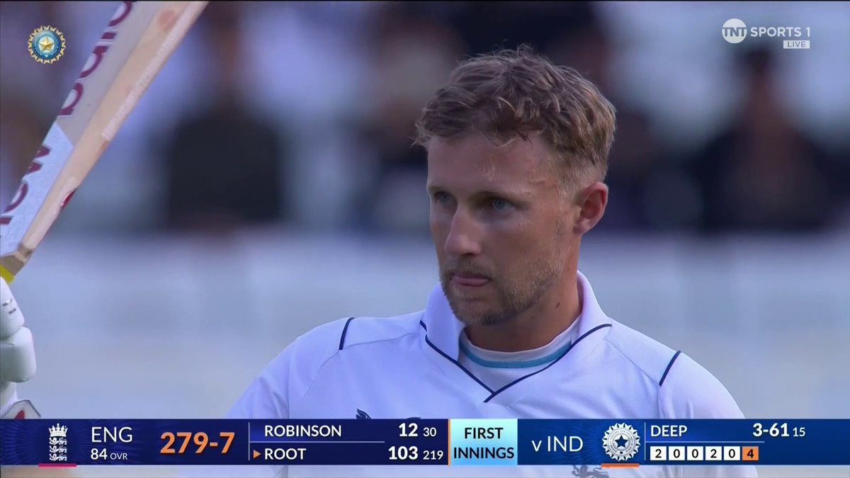 1⃣0⃣0⃣ FOR JOE ROOT 🏏 Test century number 31 from one of England's greatest ever 🐐 Class. Is. Permanent. #INDvENG
