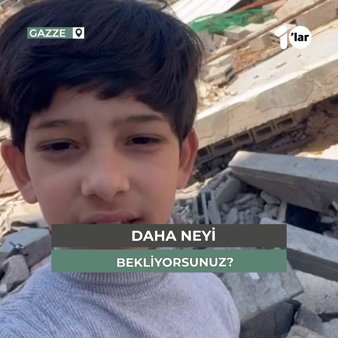 "Hayırlı akşamlar ey Müslümanlar Videolarda bizi ölürken, evlerimiz başlarımıza yıkılırken bizi hissettiğinizden emin misiniz? Gazzelilere yardım etmeme uykusundan uyanmanız için daha neyi bekliyorsunuz? Nüfus Müdürlüğünden kaç ailenin silinmesini bekliyorsunuz daha?"